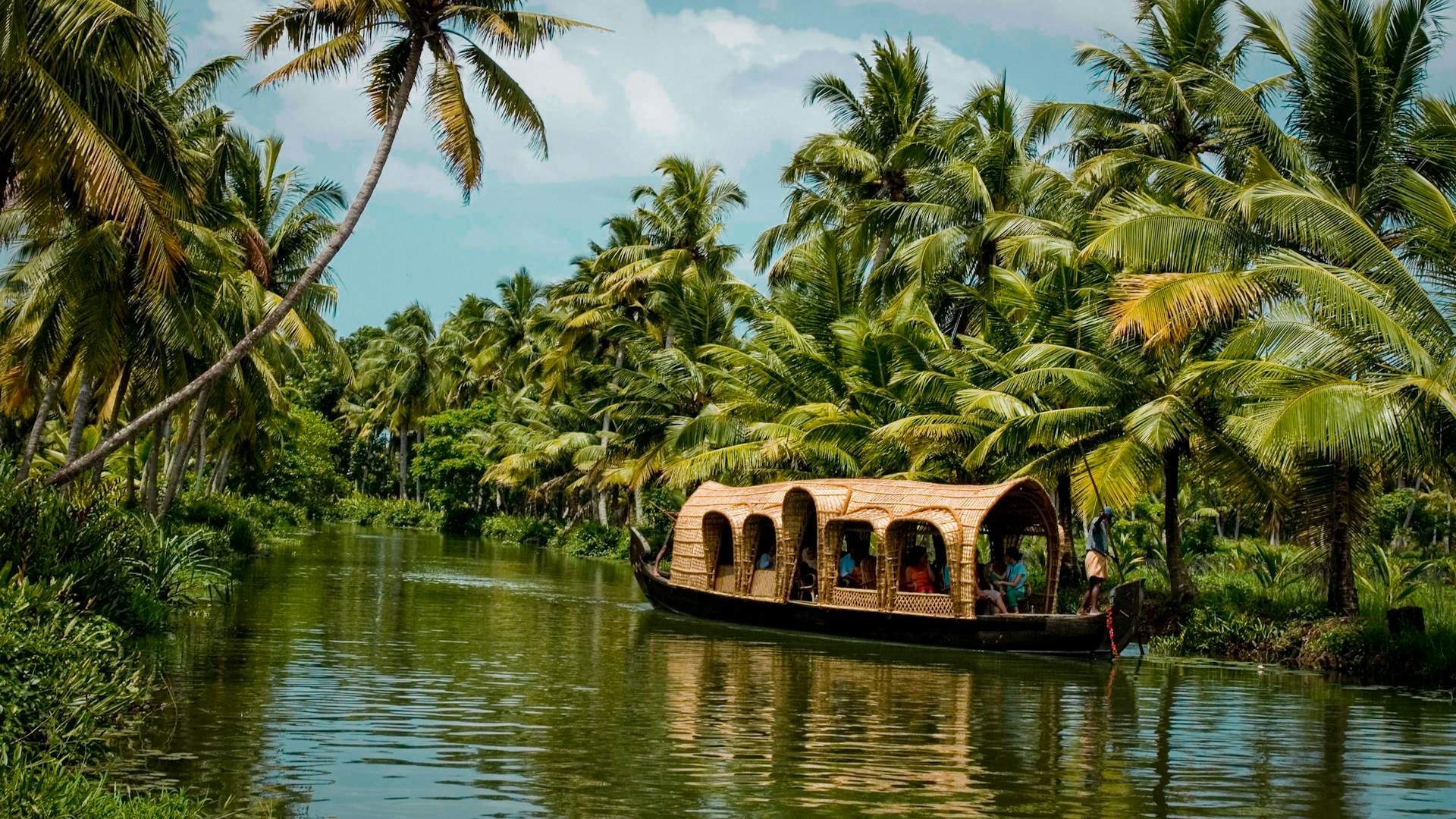 Los Great Backwaters del sur de India